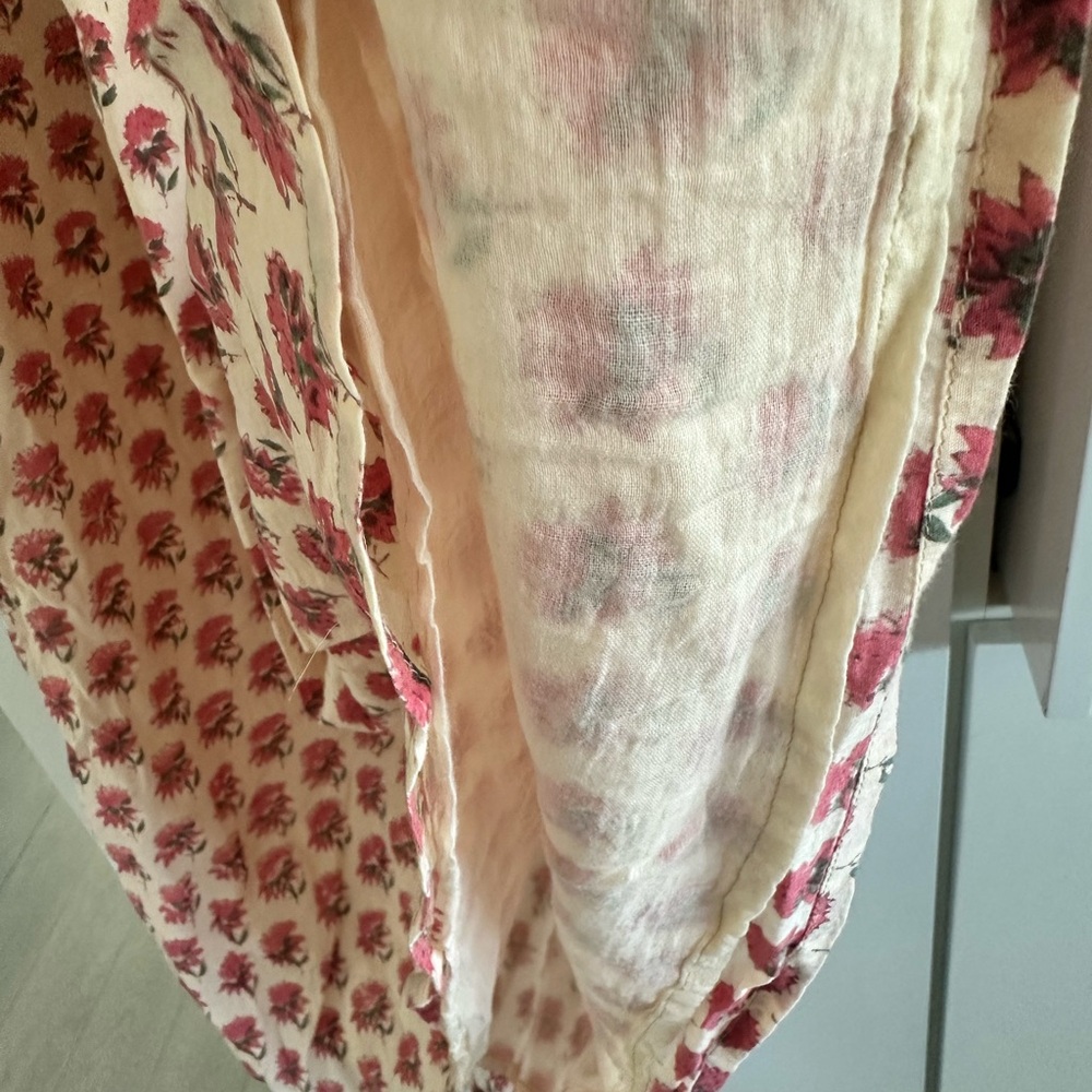Emerson Fry Floral Pink and Cream Maxi Dress - Picture 4 of 4